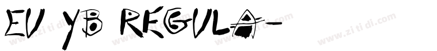 EU YB Regula字体转换